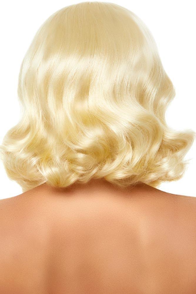Leg Avenue - Περούκα - Retro bang curly bob wig Ξανθιά LG-A2860-Blond - E-string.gr