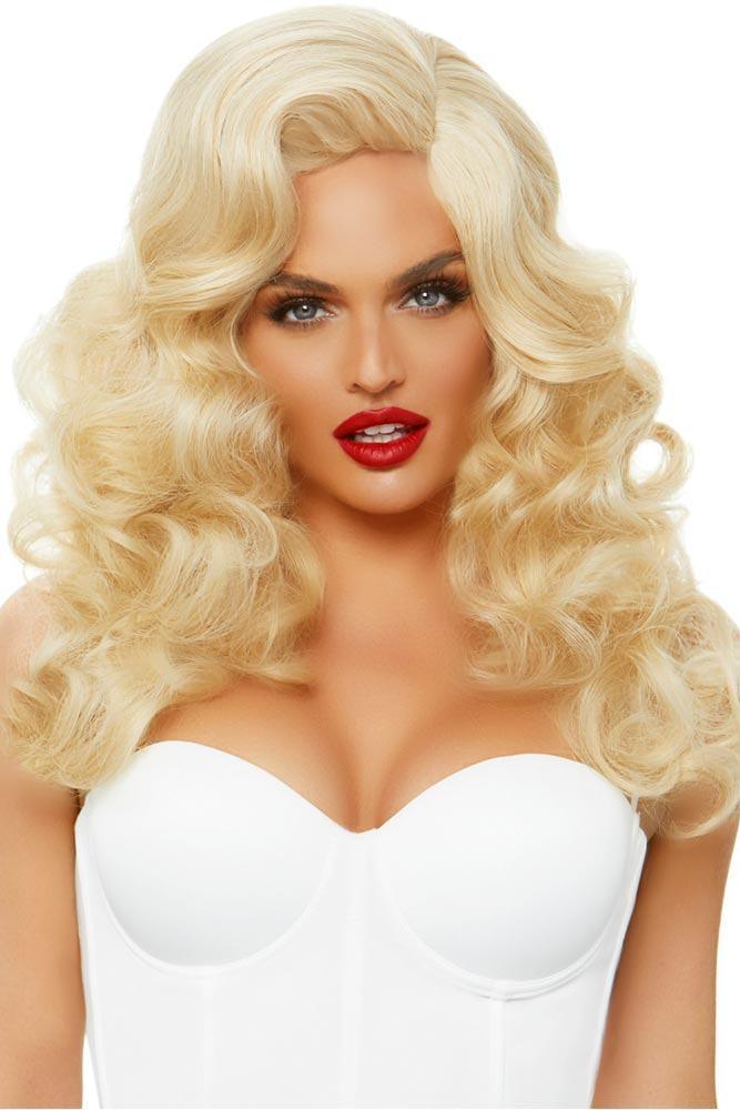 Leg Avenue - Περούκα - Bombshell long curly wig Ξανθιά LG-A2861 - E-string.gr