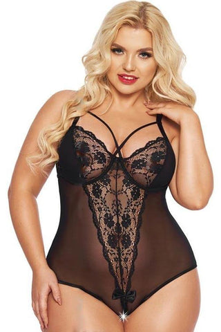 Softland - Γυναικείο Κορμάκι - Amanda Body Μαύρο SFL1891-Black - E-string.gr