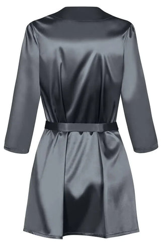 Obsessive - Γυναικεία ρόμπα - Obsessive Satinia Robe Gray OB0642 - E-string.gr