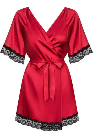 Obsessive - Γυναικεία ρόμπα - Obsessive Sensuelia robe Κόκκινη OB9835 - E-string.gr