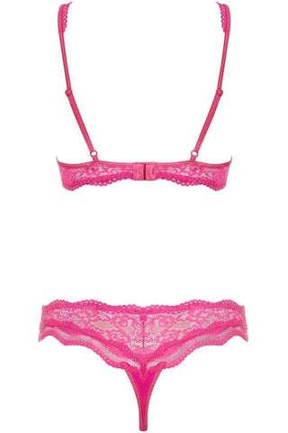 Obsessive - Γυναικείο σετ Εσωρούχων - Obsessive Luvae Set Ροζ OB1463 - E-string.gr