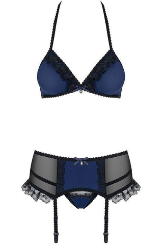 Obsessive - Γυναικείο σετ εσωρούχων- Obsessive 825 set 3 pcs OB5791 - E-string.gr