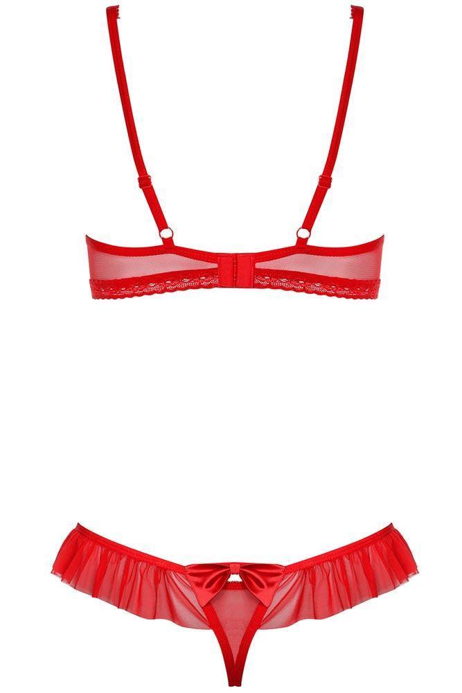 Obsessive - Γυναικείο σετ εσωρούχων - Obsessive 827- set 2 pcs OB6125 - E-string.gr