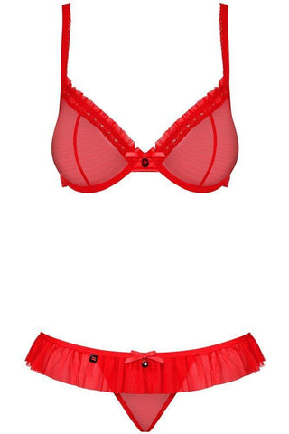 Obsessive - Γυναικείο σετ εσωρούχων - Obsessive 827- set 2 pcs OB6125 - E-string.gr