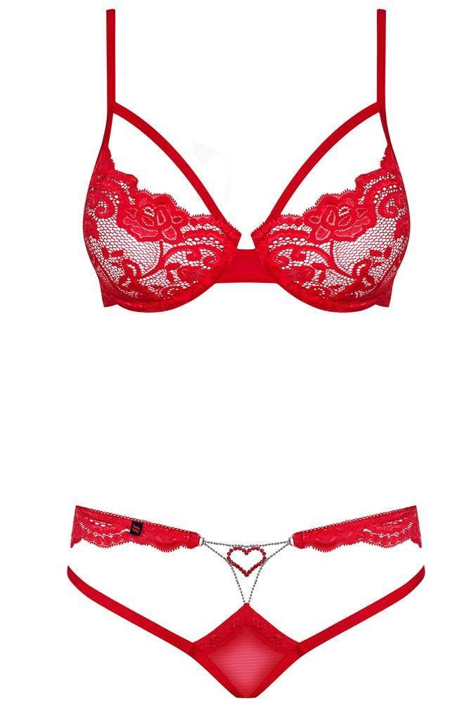Obsessive - Γυναικείο σετ εσωρούχων - OBSESSIVE 829-Set 2pcs OB6521 - E-string.gr