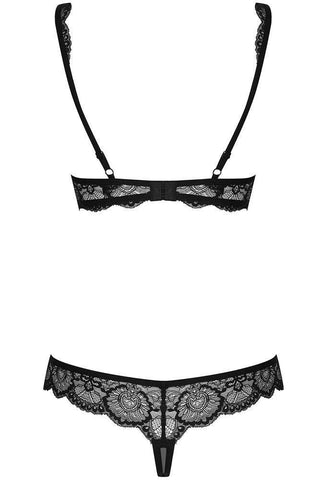 Obsessive - Γυναικείο σετ εσωρούχων - Obsessive 853- set 2 pcs Μαύρο OB7788 - E-string.gr