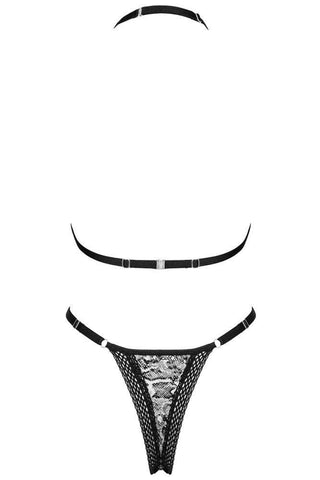 Obsessive - Γυναικείο σετ εσωρούχων - Obsessive Xenita 2-pcs set Snake OB5478 - E-string.gr
