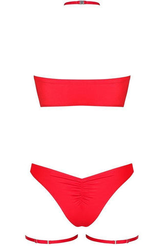 Obsessive - Γυναικείο Σετ εσώρουχα - Obsessive Kissmas Set Κόκκινο OB8968 - E-string.gr