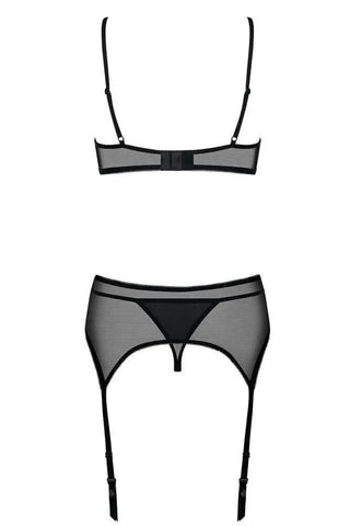 Obsessive - Γυναικείο σετ εσωρούχων- Obsessive Greyla Set OB9455 - E-string.gr