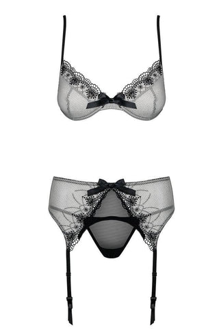Obsessive - Γυναικείο σετ εσωρούχων- Obsessive Greyla Set OB9455 - E-string.gr
