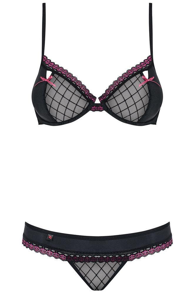 Obsessive - Γυναικείο σετ εσωρούχων - Obsessive 819- set 2 pcs OB4817 - E-string.gr