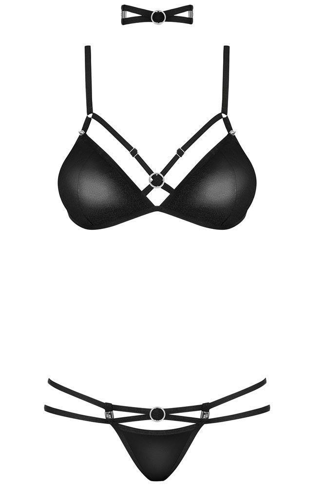 Obsessive - Γυναικείο σετ εσωρούχων - Obsessive 823- set 3 pcs OB5470 - E-string.gr