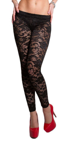 KouCla - Sexy collant - with lace LE19221 - E-string.gr
