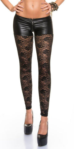 KouCla - Κολάν - Sexy Black collant LE50575 C-Black - E-string.gr