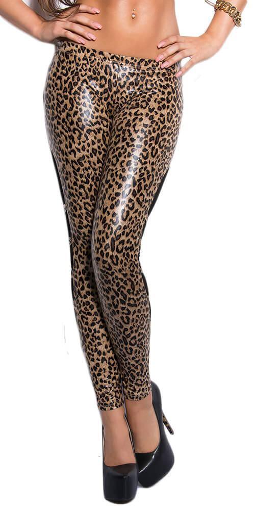 KouCla - Sexy collant - with NetApp LE18257-LEO - E-string.gr