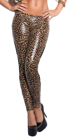 KouCla - Sexy collant - with NetApp LE18257-LEO - E-string.gr