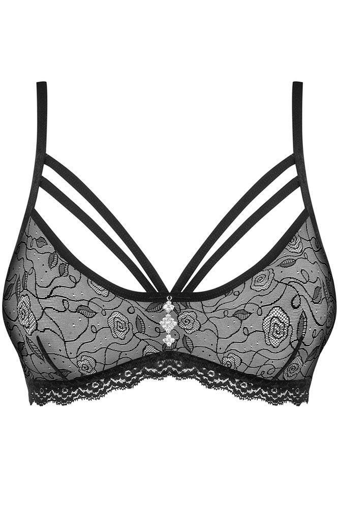 Obsessive - Γυναικείο σουτιέν - Obsessive 818 Bra Μαύρο OB0573 - E-string.gr