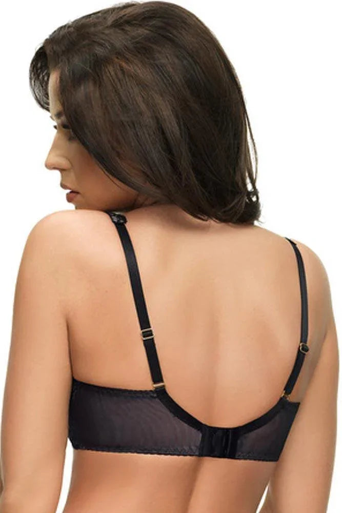 Gorsenia - Γυναικείο σουτιέν - Gorsenia Prudence Μαύρο K-532 - E-string.gr