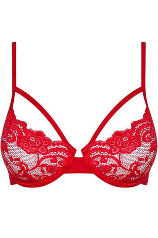 Obsessive - Γυναικείο σουτιέν - Obsessive 829 Bra Κόκκινο OB0412 - E-string.gr