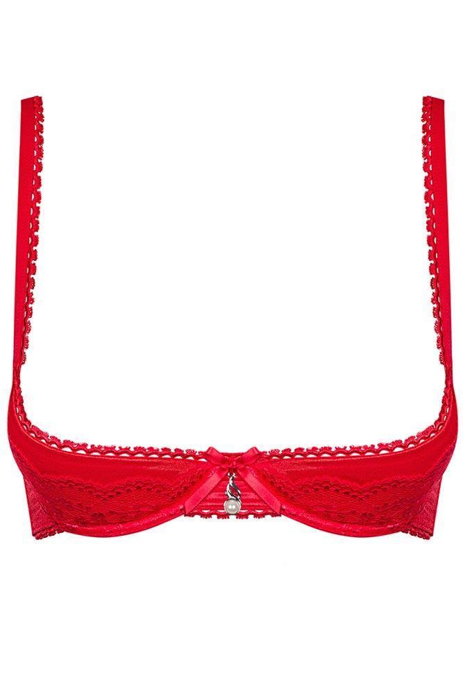 Obsessive - Γυναικείο σουτιέν - Obsessive Lovica Bra Κόκκινο OB0436 - E-string.gr