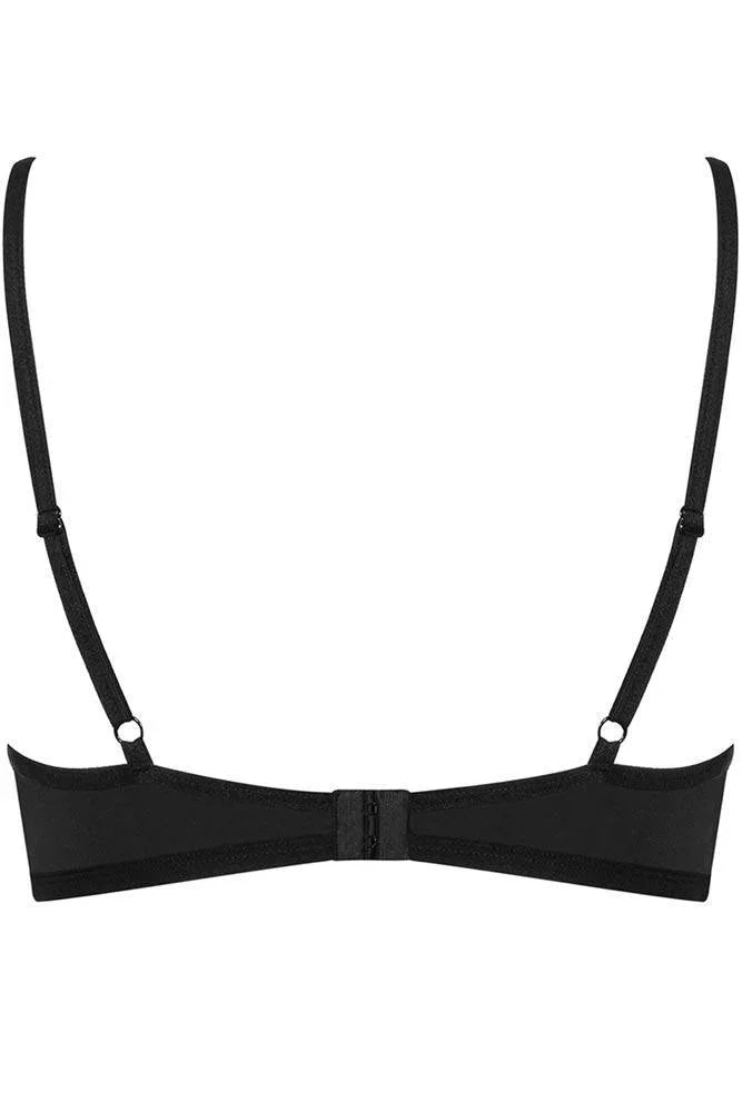 Obsessive - Γυναικείο σουτιέν - Obsessive Wonderia Bra Μαύρο OB0511 - E-string.gr