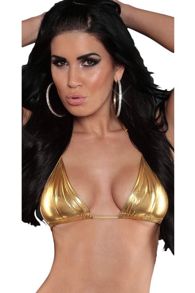 KouCla - Sexy σουτιέν - Sexy Bra BH1-Gold - E-string.gr