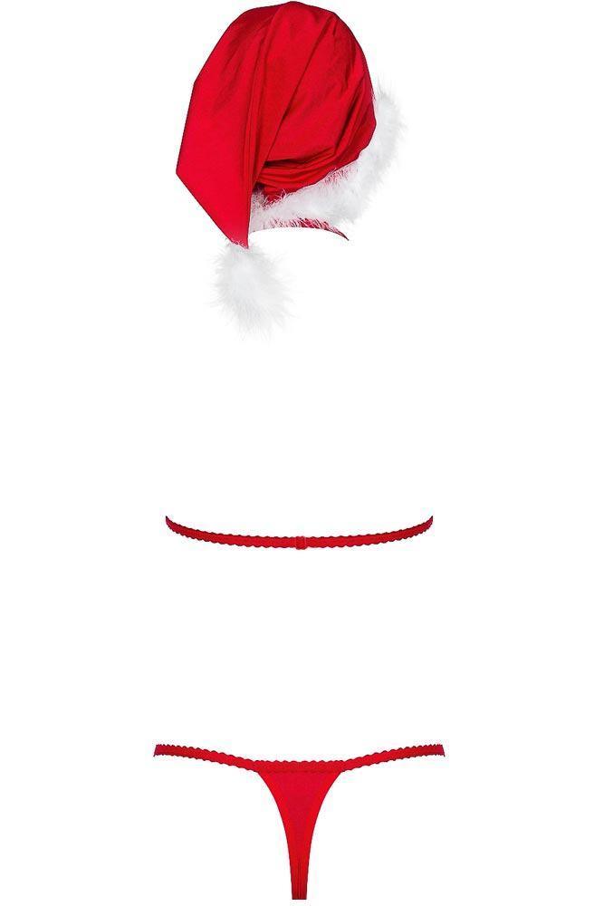 Obsessive - Γυναικεία στολή - Obsessive Santastic Set OB2898 - E-string.gr