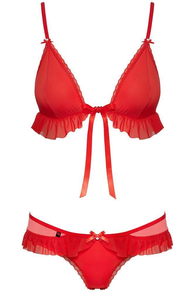 Obsessive - Γυναικεία στολή - 851-CST-3 costume 2 in 1 OB7443 - E-string.gr