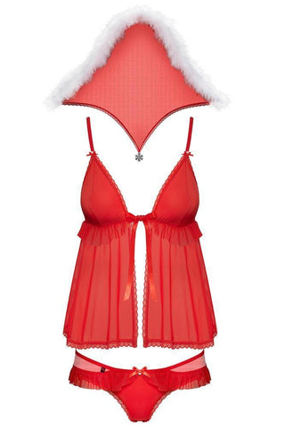 Obsessive - Γυναικεία στολή - 851-CST-3 costume 2 in 1 OB7443 - E-string.gr