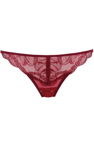 Gorteks - Εσώρουχο - Gorteks Charlize String Μπορντό G-String-Charlize - E-string.gr