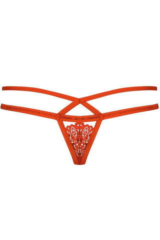 Obsessive - Κόκκινο Εσώρουχο - Obsessive 838 thong Κόκκινο OB6750 - E-string.gr