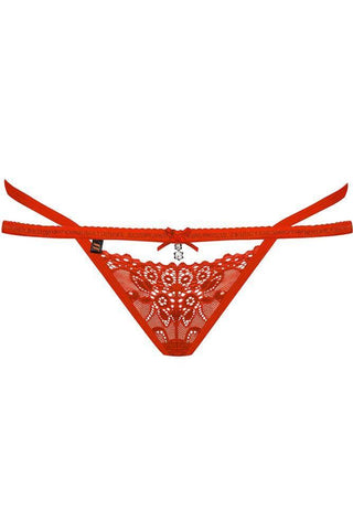 Obsessive - Κόκκινο Εσώρουχο - Obsessive 838 thong Κόκκινο OB6750 - E-string.gr