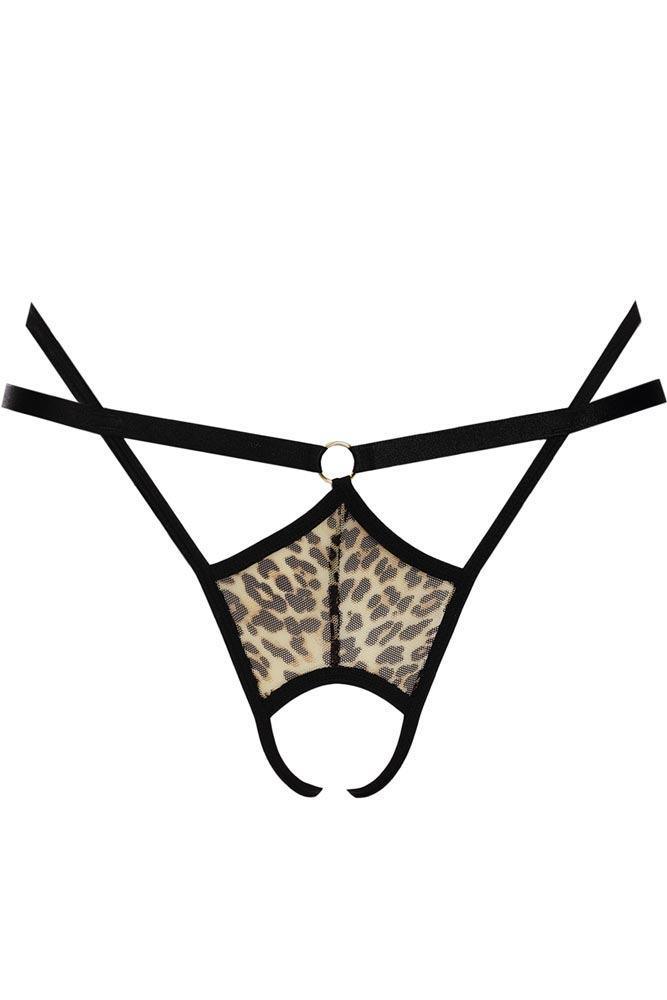Anais - String εσώρουχο - Anais Cozmo Thong Λεοπαρ AS-Cozmo - E-string.gr