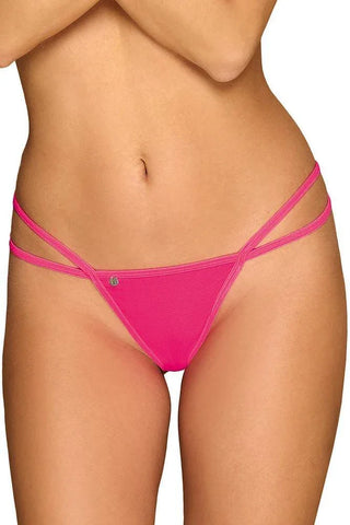 Obsessive - Γυναικείο εσώρουχο - Obssesive Chainty thong Ροζ OB1975 - E-string.gr