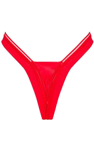 Obsessive - Γυναικείο String - Obssesive Larisya thong Κόκκινο OB6444 - E-string.gr