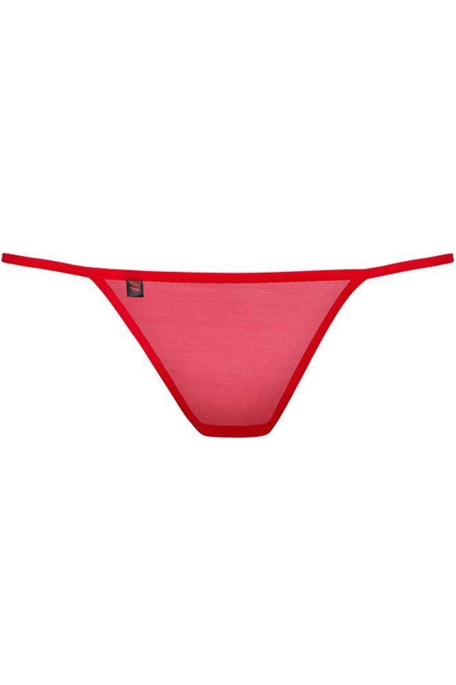 Obsessive - Γυναικείο εσώρουχο - OBSESSIVE LUIZA THONG RED OB6915 - E-string.gr