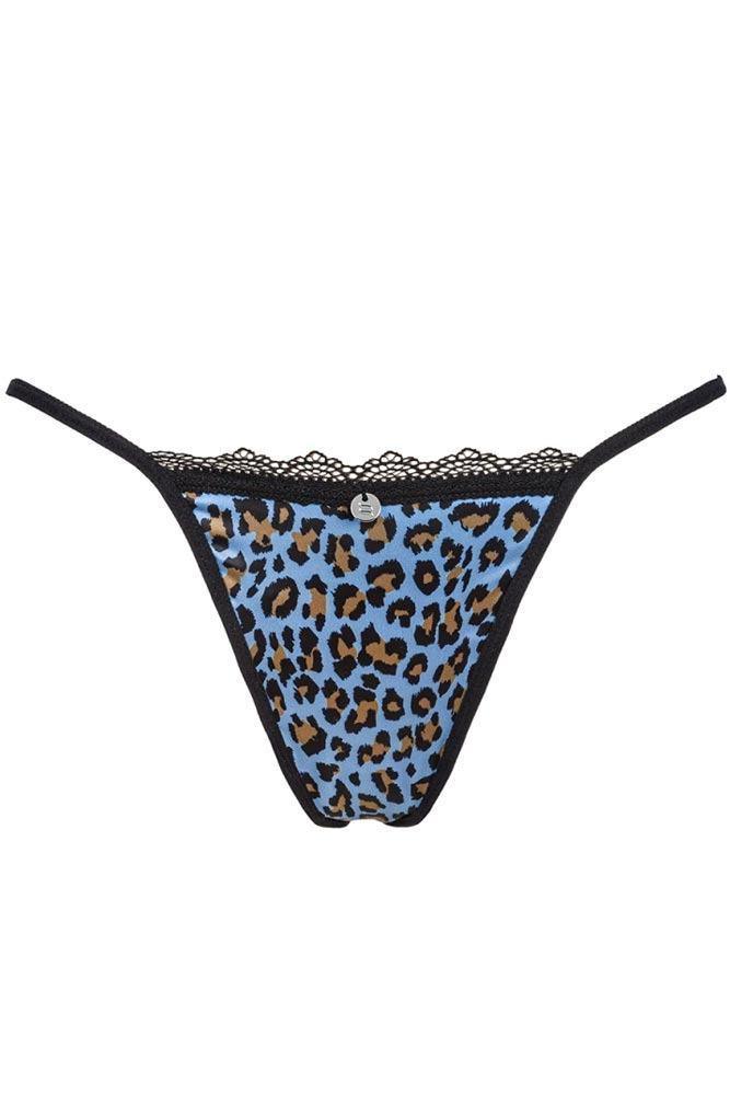 Obsessive - Γυναικείο εσώρουχο - Obssesive Nadines thong Μπλε OB5454 - E-string.gr