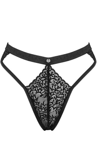 Obsessive - Γυναικείο εσώρουχο - Obssesive Yaskana thong Μαύρο OB7038 - E-string.gr