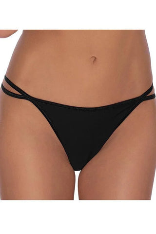 Roza - Εσώρουχο - Roza Agnez String Μαύρο RZ10030 - E-string.gr
