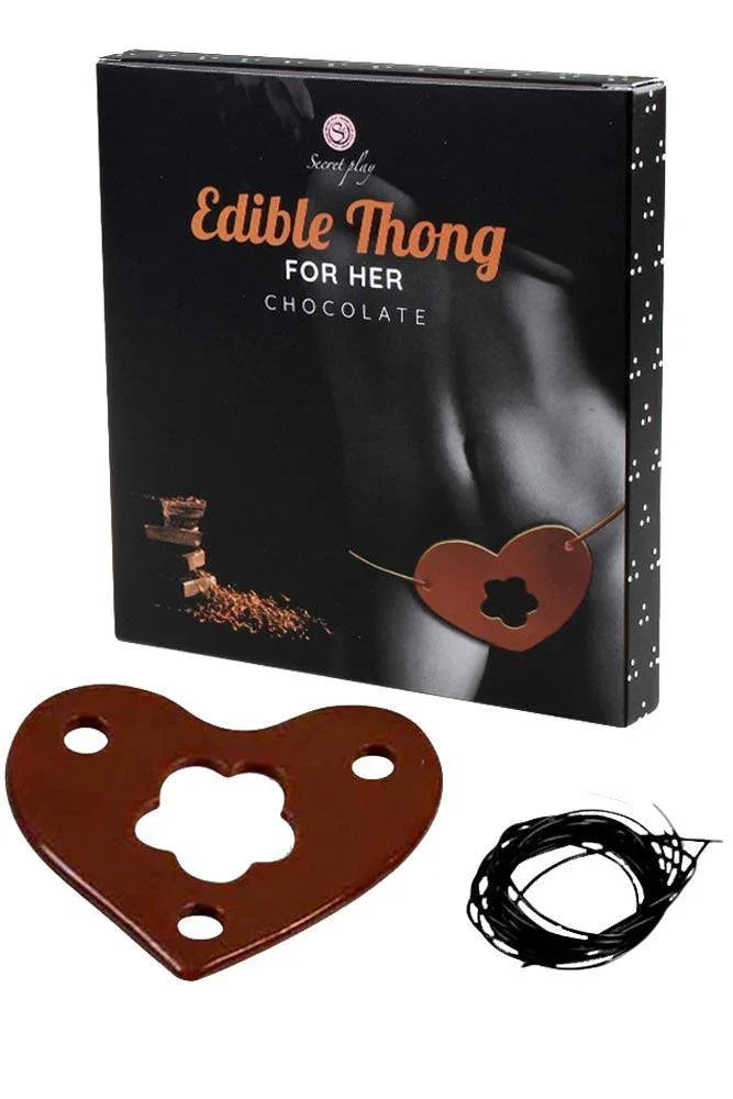 Spencer - Σοκολατένιο στρινγκ - Edible String S4F01209 - E-string.gr