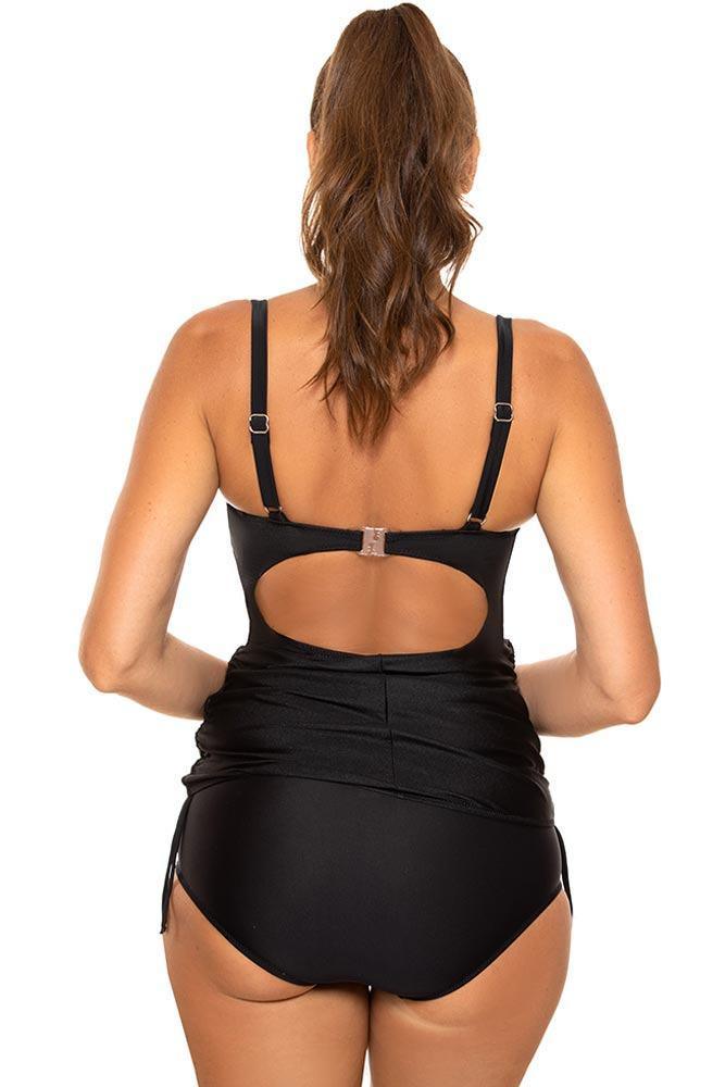 Marko - Γυναικείο Μαγιό - Tankini Pjera Μαύρο M-644 - E-string.gr