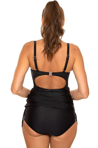Marko - Γυναικείο Μαγιό - Tankini Pjera Μαύρο M-644 - E-string.gr