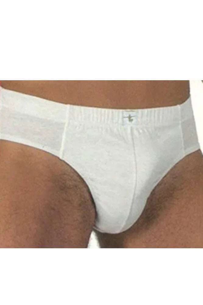 Conrette - Ανδρικό Εσώρουχο - Slip Uomo 100% Cotton U305CW Λευκό Medium - E-string.gr