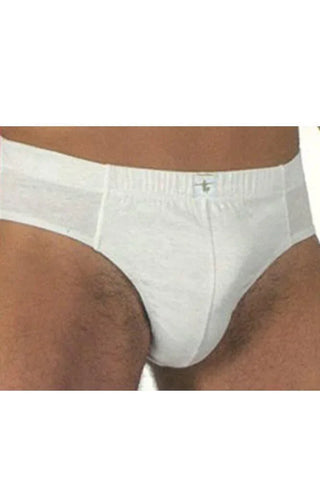 Conrette - Ανδρικό Εσώρουχο - Slip Uomo 100% Cotton U305CW Λευκό Medium - E-string.gr