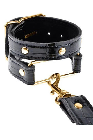 Fetish Fantasy Series - Χειροπέδες - Fetish Fantasy Hogtie Black-Gold S4F07991 - E-string.gr