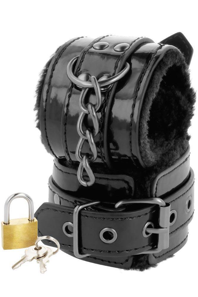 Ouch! - Χειροπέδες ποδιών - Ankle Restraints Cuffs Μαύρες D-221231 - E-string.gr