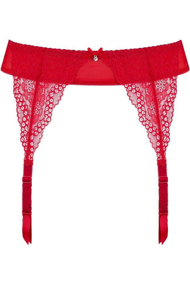 Gorteks - Γυναικεία ζαρτιέρα - Gorteks Scarlet Κόκκινη G-Garter-Scarlet-Red - E-string.gr
