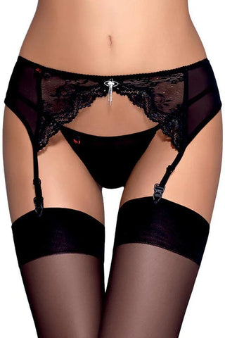 Obsessive - Γυναικεία ζαρτιέρα - Obsessive Charms garter belt and thong OB8720 - E-string.gr